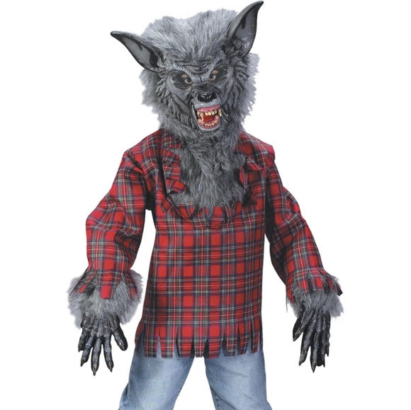 Other - Kids Grey Werewolf Costume, 3 Piece. Size XL 14/16